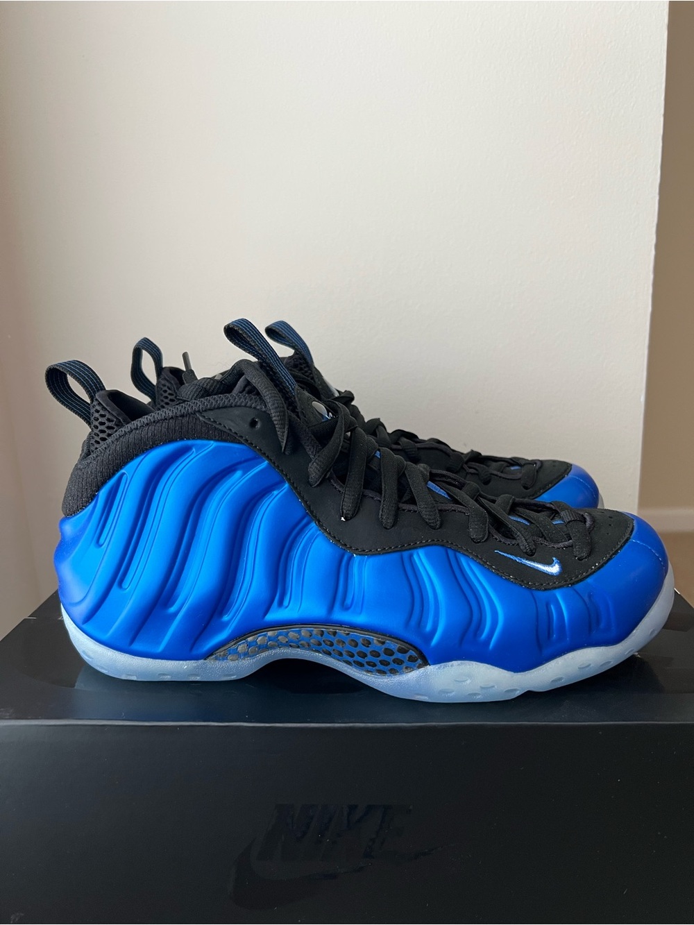 Nike Air Foamposite One International Blue sz 8.5 No Box